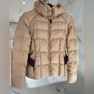 Zara Beige Puffer Jacket